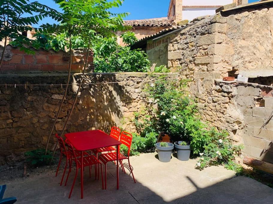 Casa Del Aire - Patio Apartment Maella Exteriér fotografie